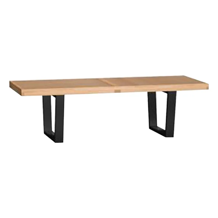 Banc - piétement en frêne laqué - George Nelson | Frêne- Image produit n°0