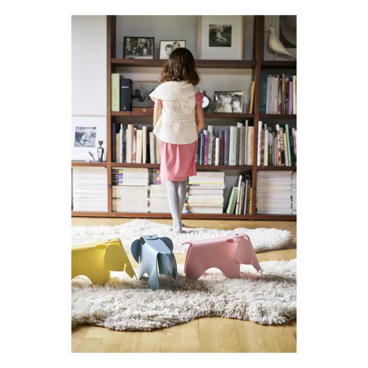 Tabouret petit Eléphant - Charles & Ray Eames | Blanc- Image produit n°1