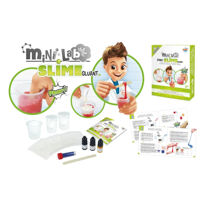 Coffret mini lab slime gluant- Image produit n°2