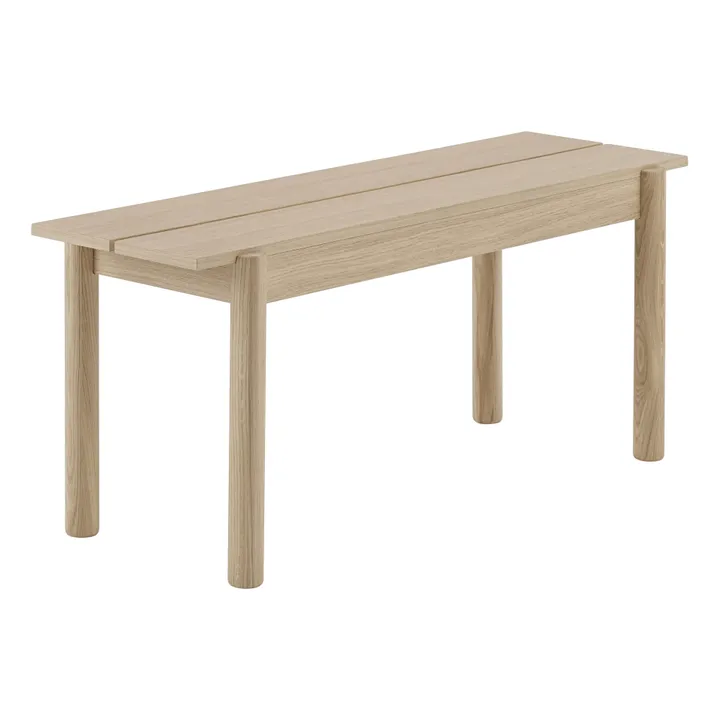 Banc Linear en chêne | Chêne- Image produit n°0