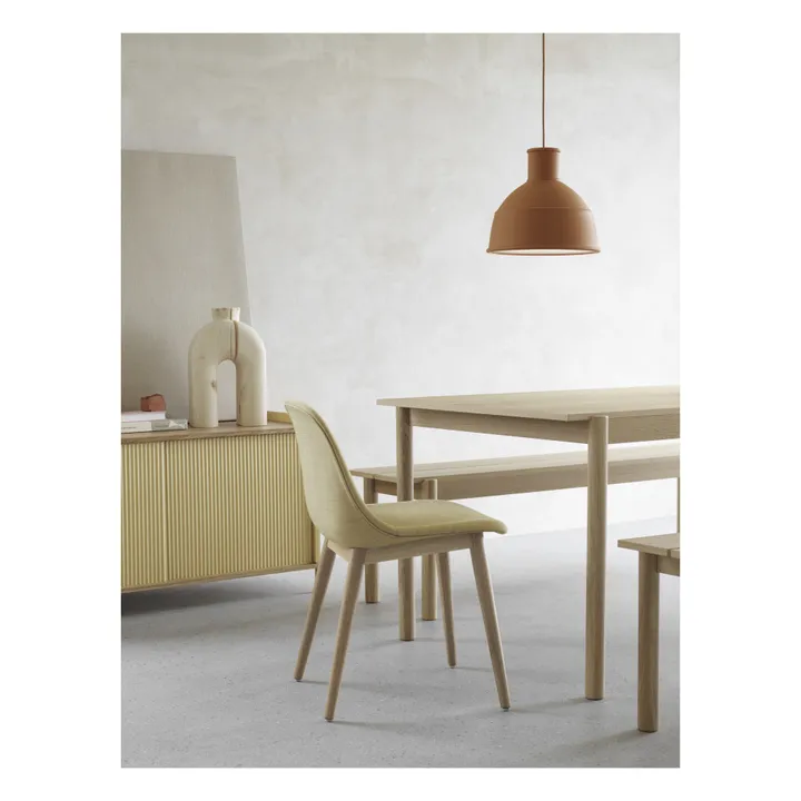 Banc Linear en chêne | Chêne- Image produit n°1