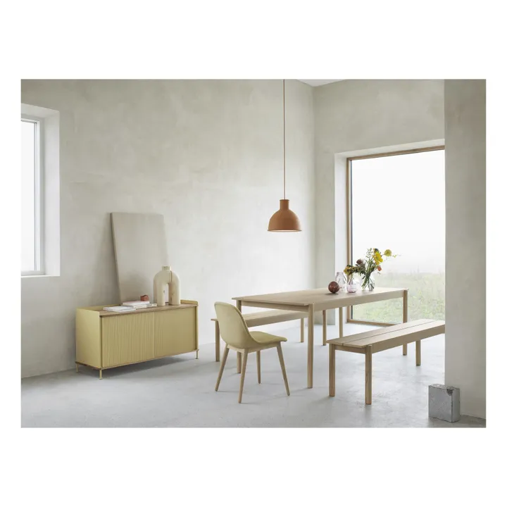 Banc Linear en chêne | Chêne- Image produit n°3