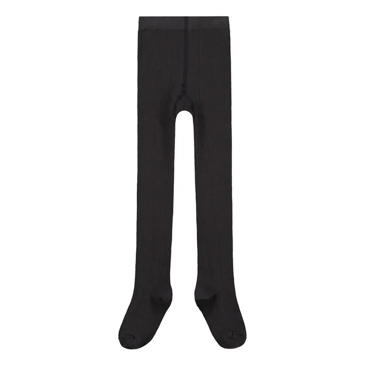Collants Coton Bio | Noir- Image produit n°0