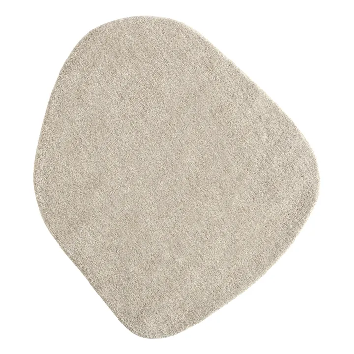 Tapis tufté Stone, Diego Fortunato | Ecru- Image produit n°0