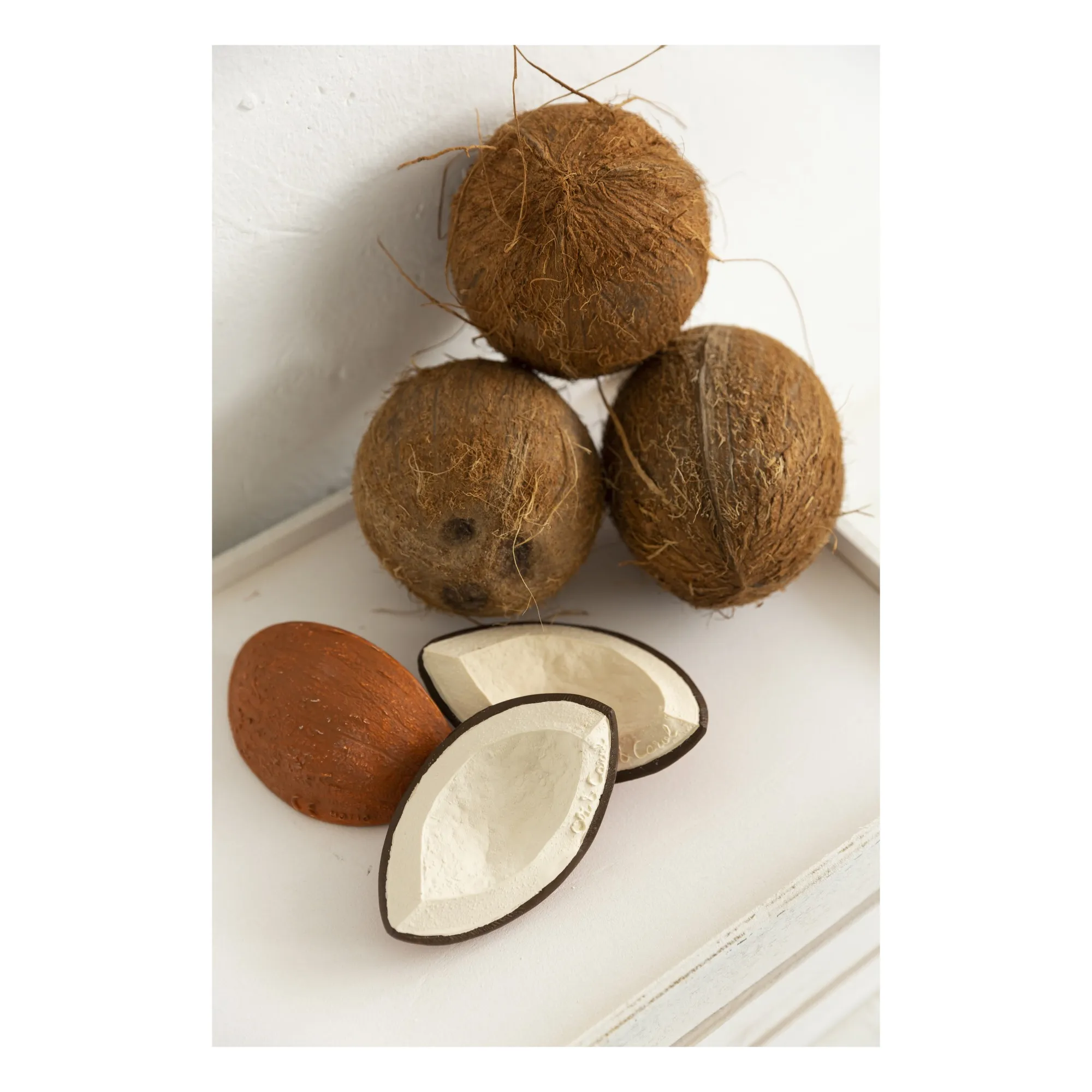 Coco la noix de coco de dentition | Blanc- Image produit n°2