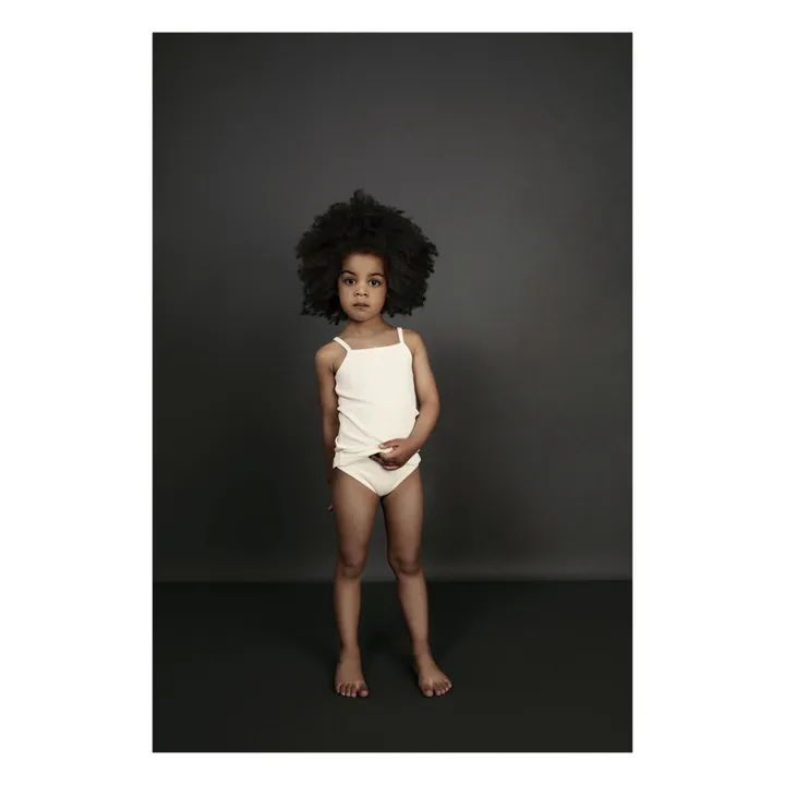 Lot de 2 Culottes Coton Bio | Blanc cassé- Image produit n°3