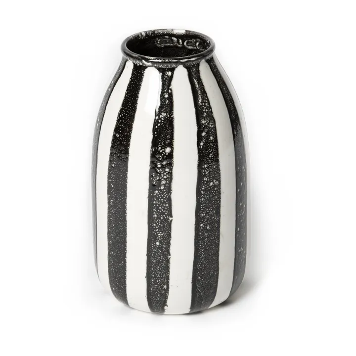 Jarrón decorativo Riviera | Negro- Imagen del producto n°0
