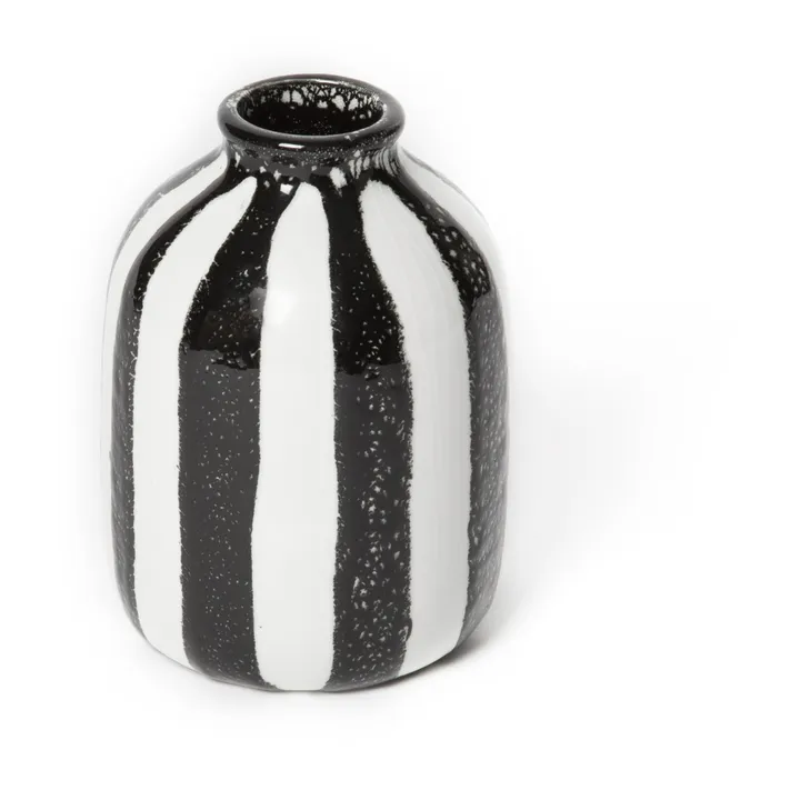 Jarrón decorativo Riviera | Negro- Imagen del producto n°2