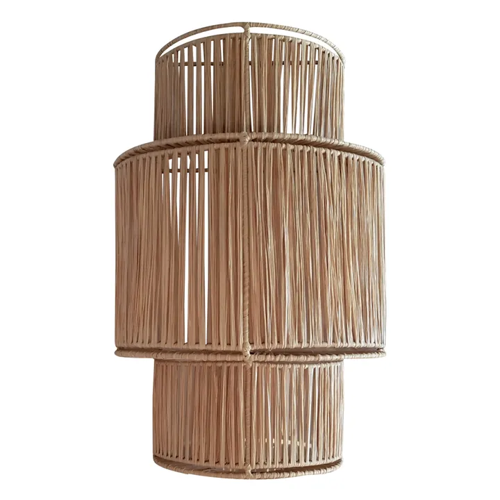 Applique Raphia 3 étages | Doré- Image produit n°0