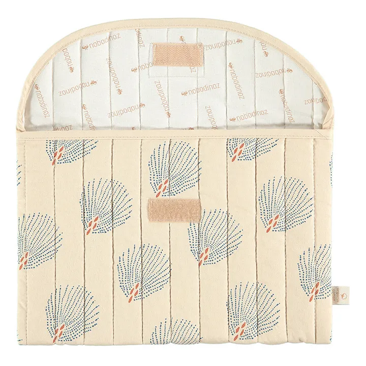 Bagatelle Gatsby clutch in organic cotton | Cream- Product image n°2