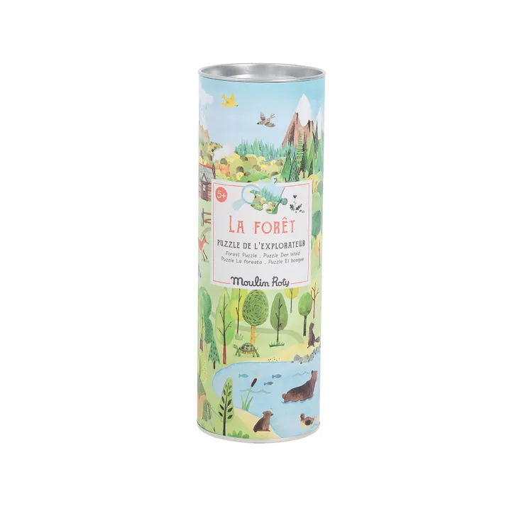 Puzzle Wald - 96 Teile- Produktbild Nr. 0