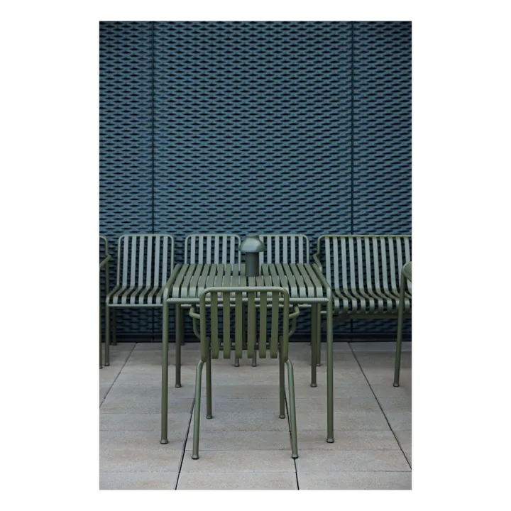 Silla apilable Palissade R&E Bouroullec | Verde oliva- Imagen del producto n°3