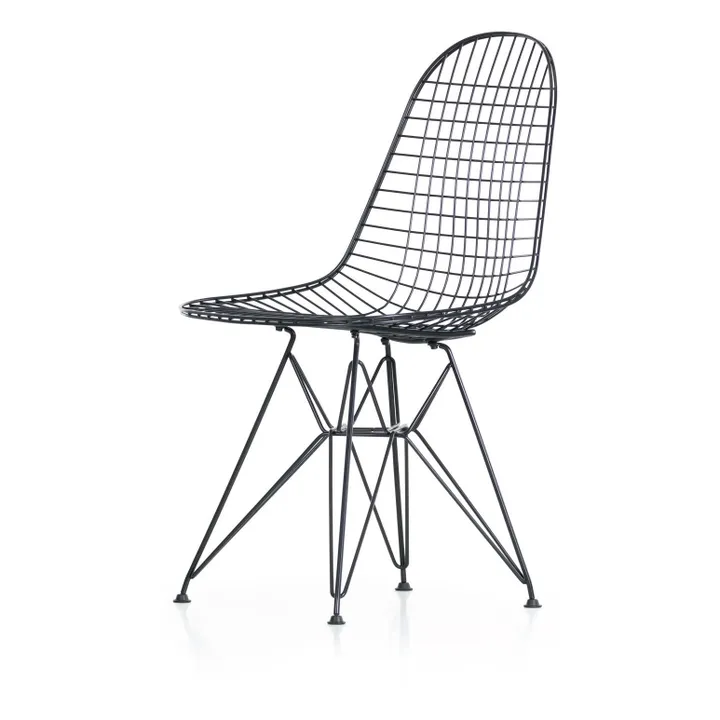 Chaise Eames wire DKR piètement epoxy | Basic Dark- Image produit n°4