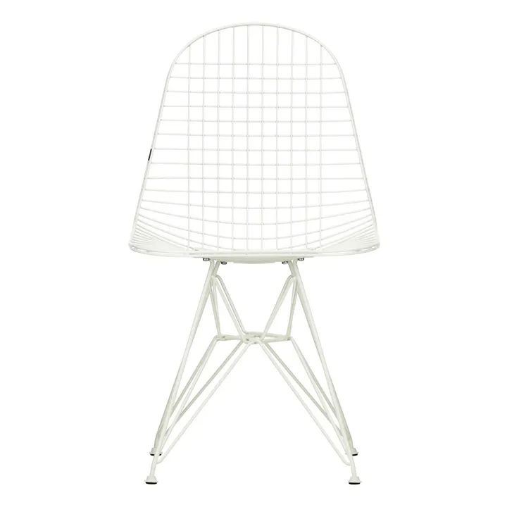 Chaise Eames wire DKR piétement époxy | Blanc- Image produit n°0