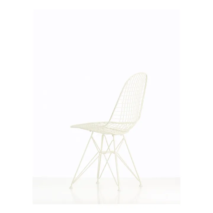 Chaise Eames wire DKR piétement époxy | Blanc- Image produit n°2