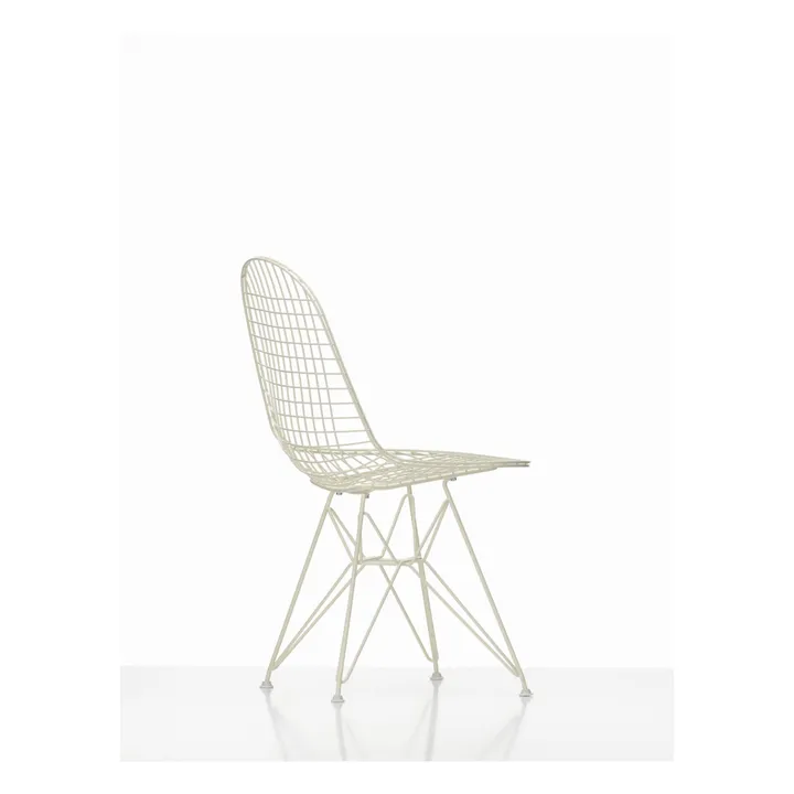Chaise Eames wire DKR piétement époxy | Blanc- Image produit n°4