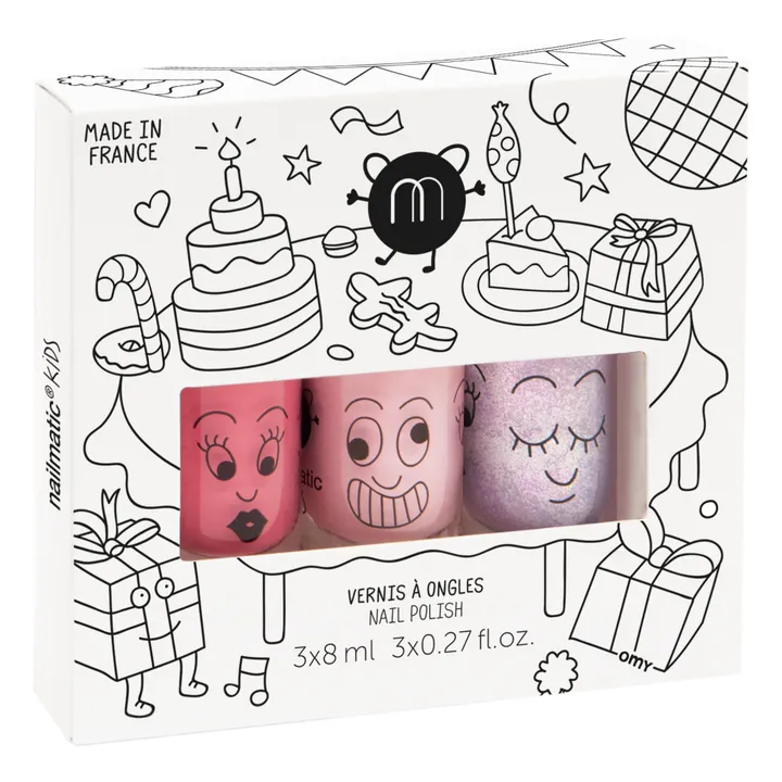 Coffret 3 vernis Party - Cookie Bella Elliot- Image produit n°0