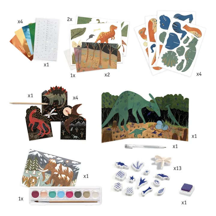 Coffret multi-activités le Monde des Dinosaures- Image produit n°2