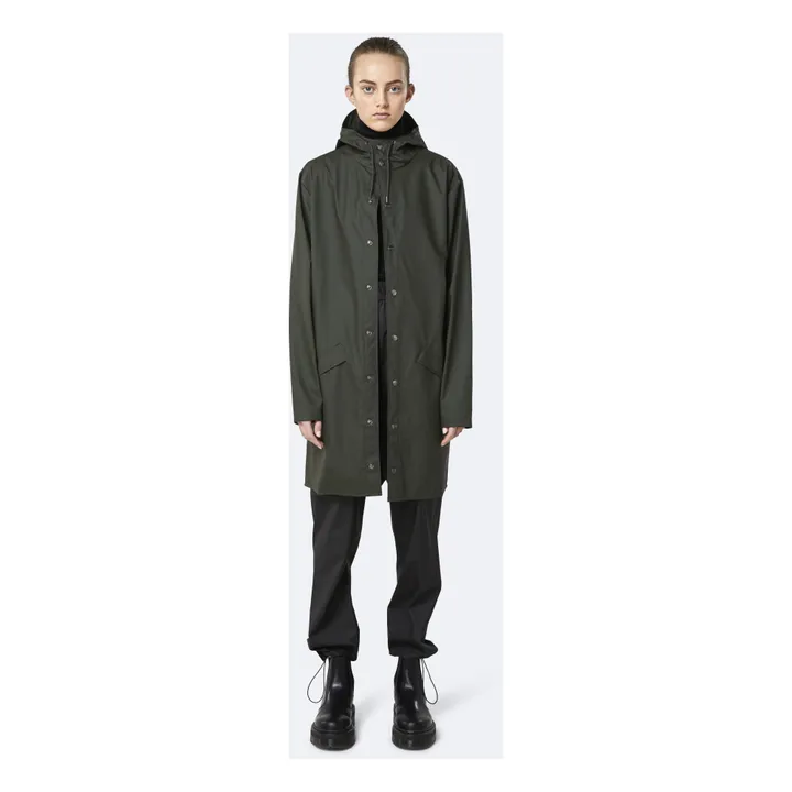 Ciré Long Imperméable Unisexe | Vert- Image produit n°1