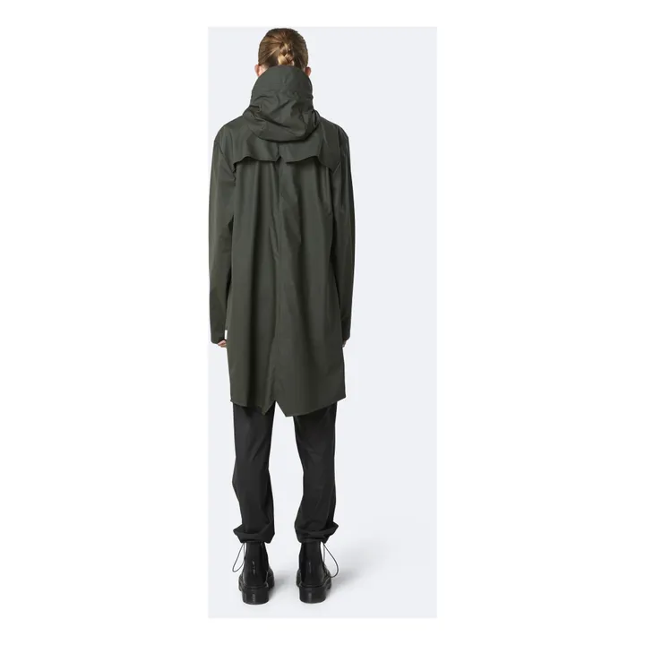 Ciré Long Imperméable Unisexe | Vert- Image produit n°3