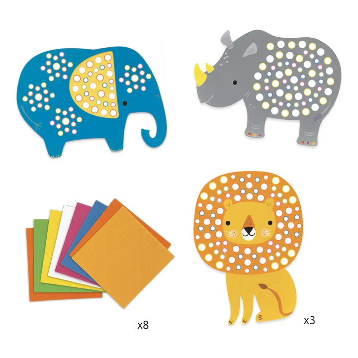 Atelier créatif mosaïques Jungle- Image produit n°1