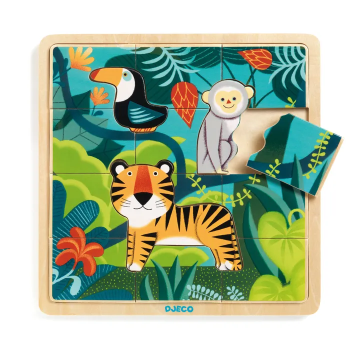 Puzzle Jungle 12 pièces- Image produit n°0