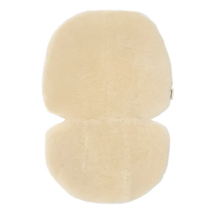 Sheepskin for Stroller and Bassinet - 68x44 cm | Milk- Product image n°0