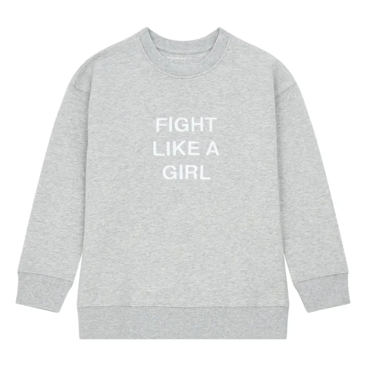Sweatshirt Recycelte Baumwolle Parker | Grau Meliert- Produktbild Nr. 0