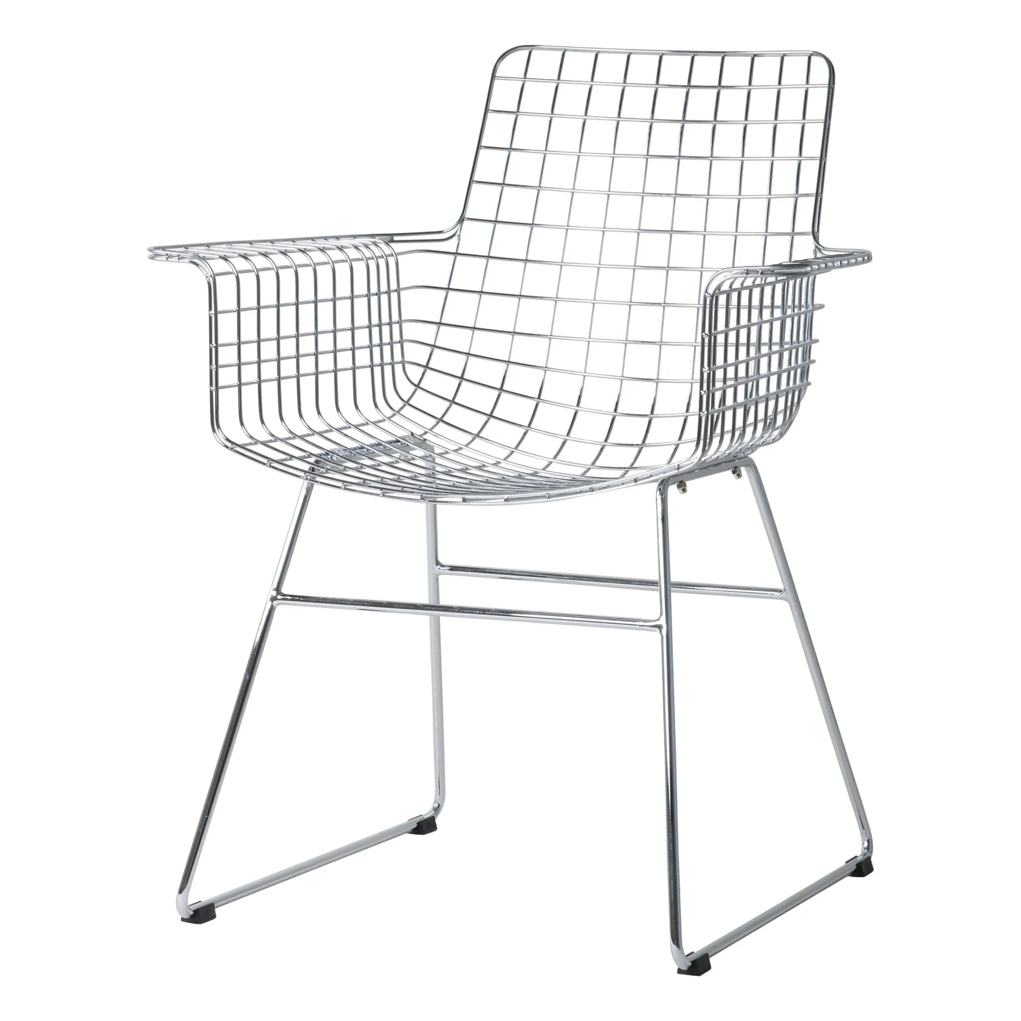 Chaise en métal | Chromé- Image produit n°0