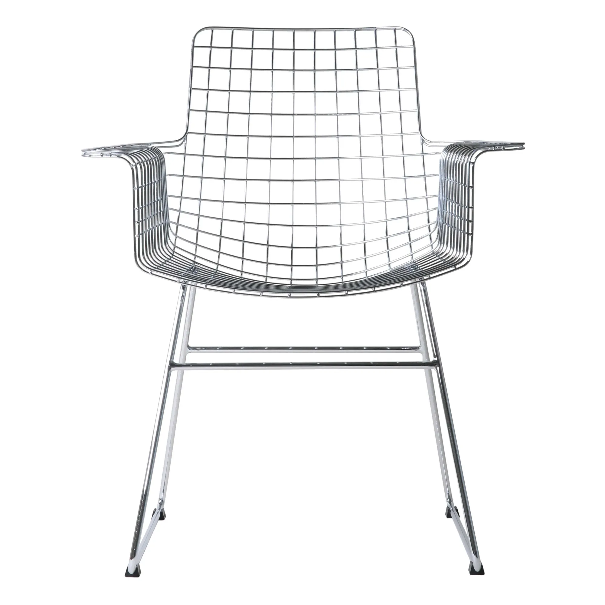 Chaise en métal | Chromé- Image produit n°1