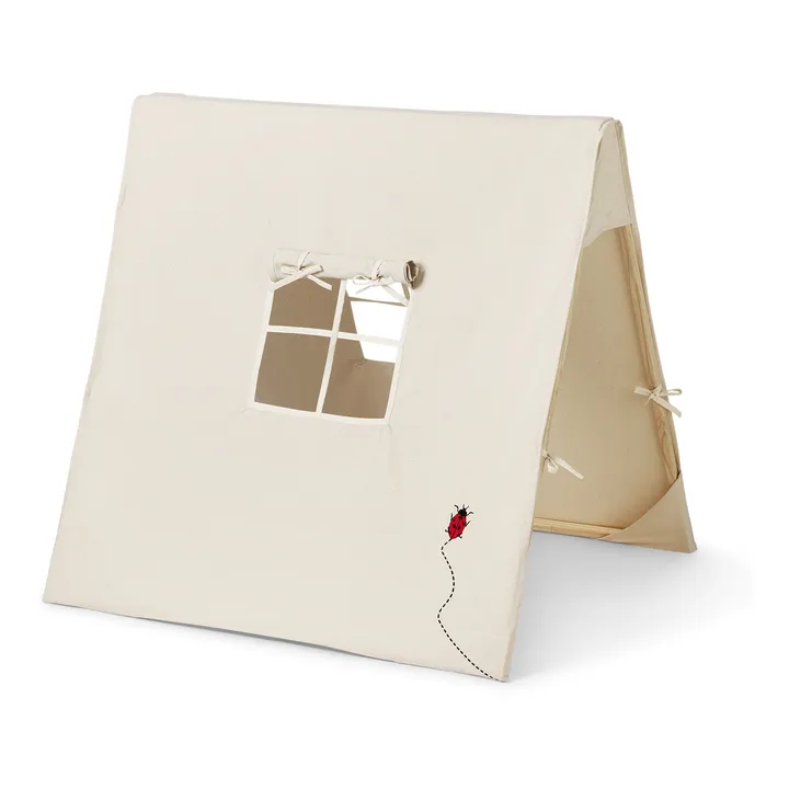 Tente coccinelle | Blanc cassé- Image produit n°0