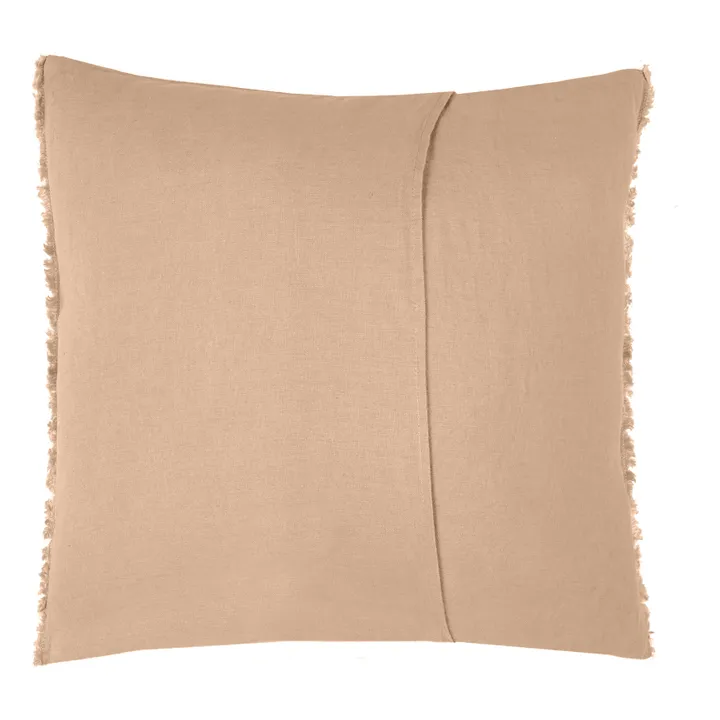 Housse de coussin en lin lavé | Vieux Rose- Image produit n°3