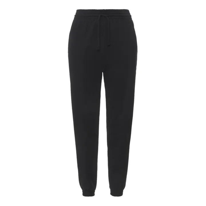 Jogger Coton Bio | Noir- Image produit n°0