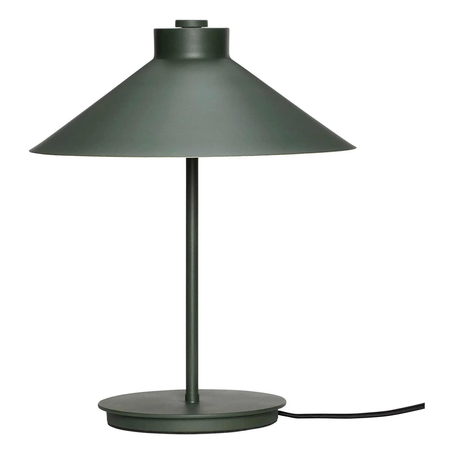 Lampe à poser en métal | Vert foncé- Image produit n°0