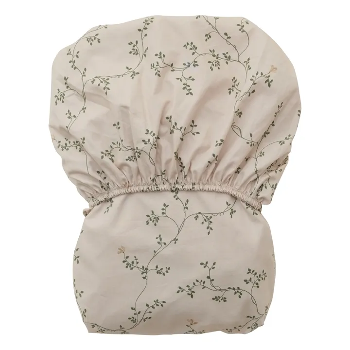 Drap-housse Botany en percale de coton | Vert- Image produit n°0