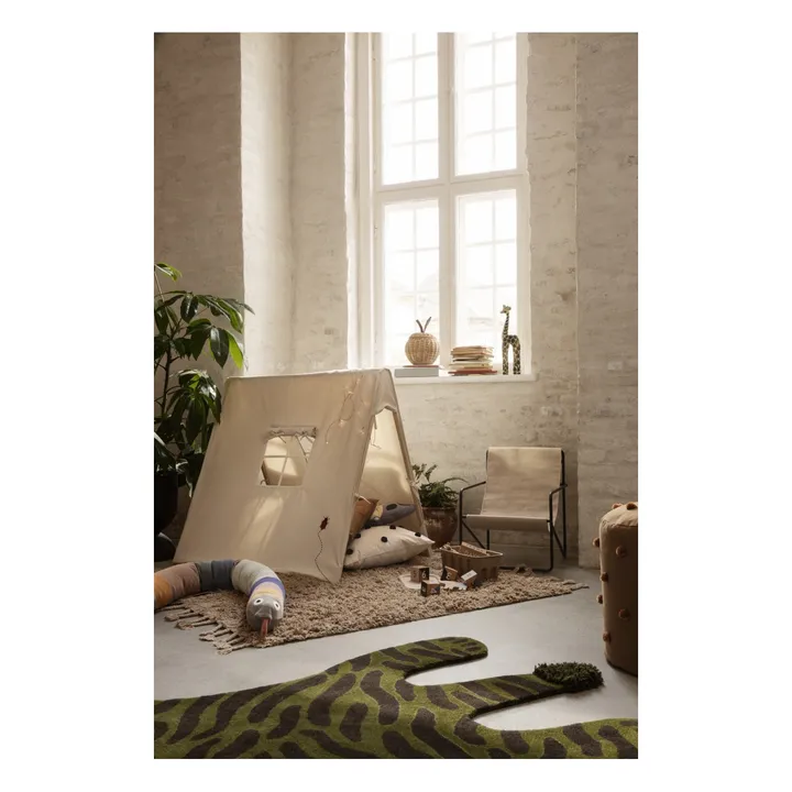 Tente coccinelle | Blanc cassé- Image produit n°1