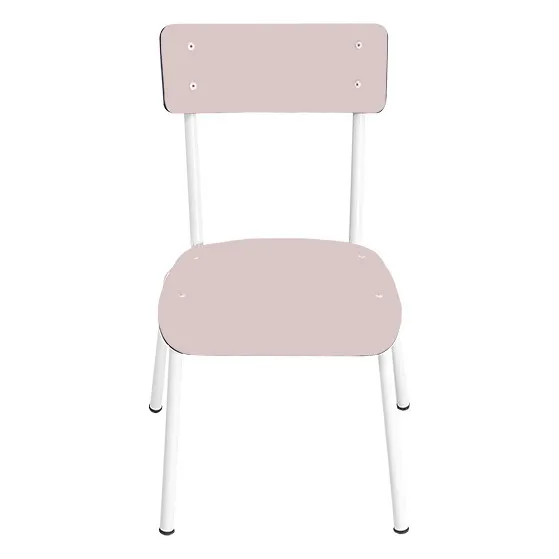 Chaise élémentaire Colette - Vieux rose- Image produit n°0