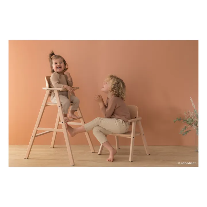 Growing Green Adjustable Solid Wood High Chair - Product image n°1