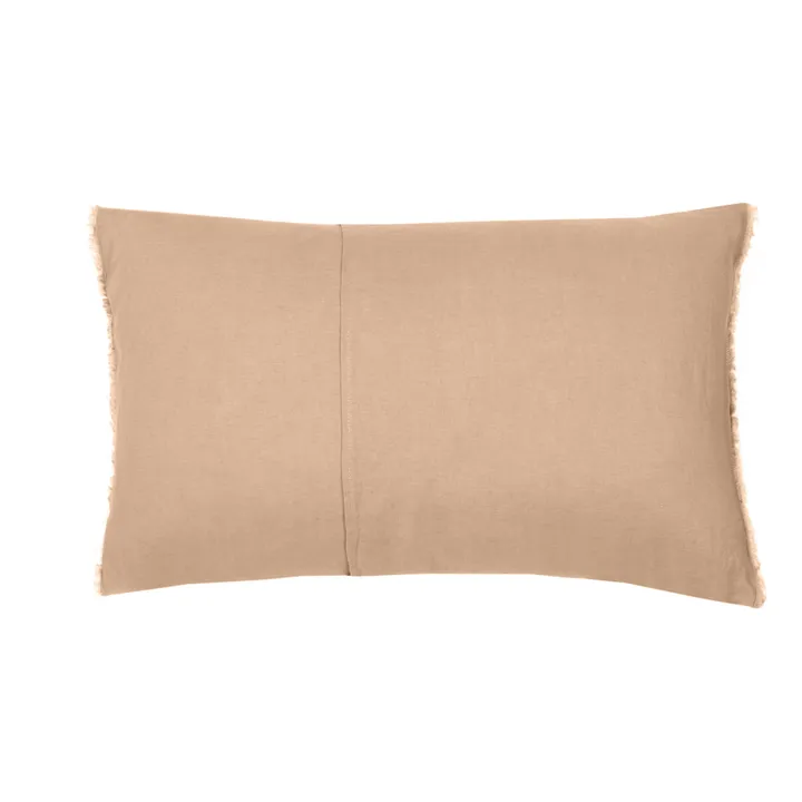 Housse de coussin en lin lavé | Vieux Rose- Image produit n°6