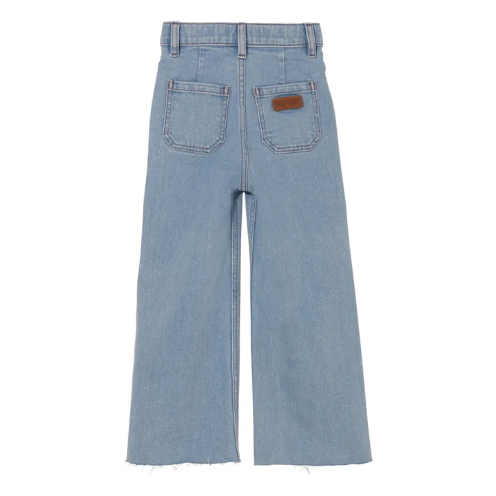 Jean Cropped Charlie | Denim bleached- Image produit n°3