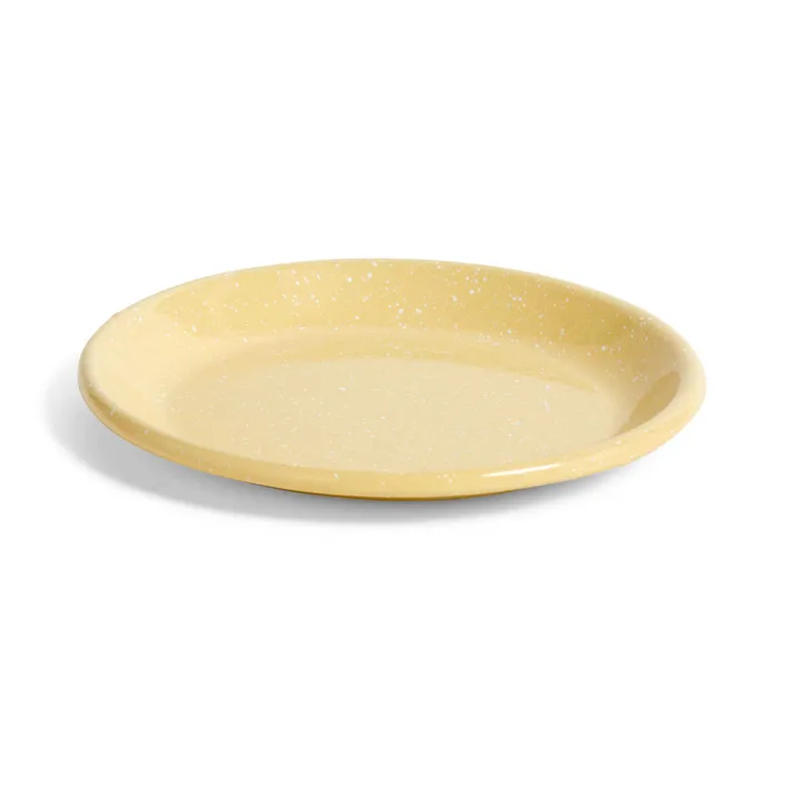 Enamel Plate | Yellow- Product image n°0