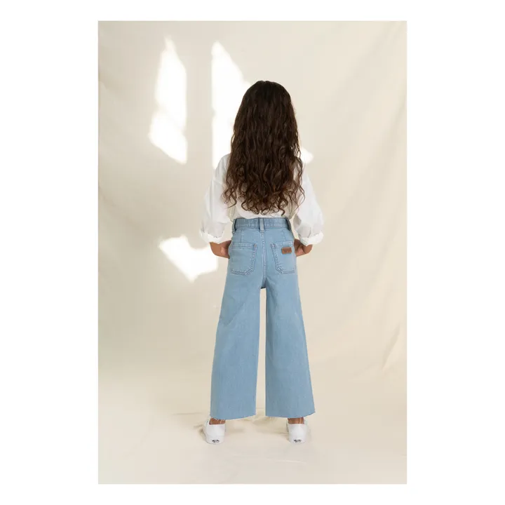 Jean Cropped Charlie | Denim bleached- Image produit n°2