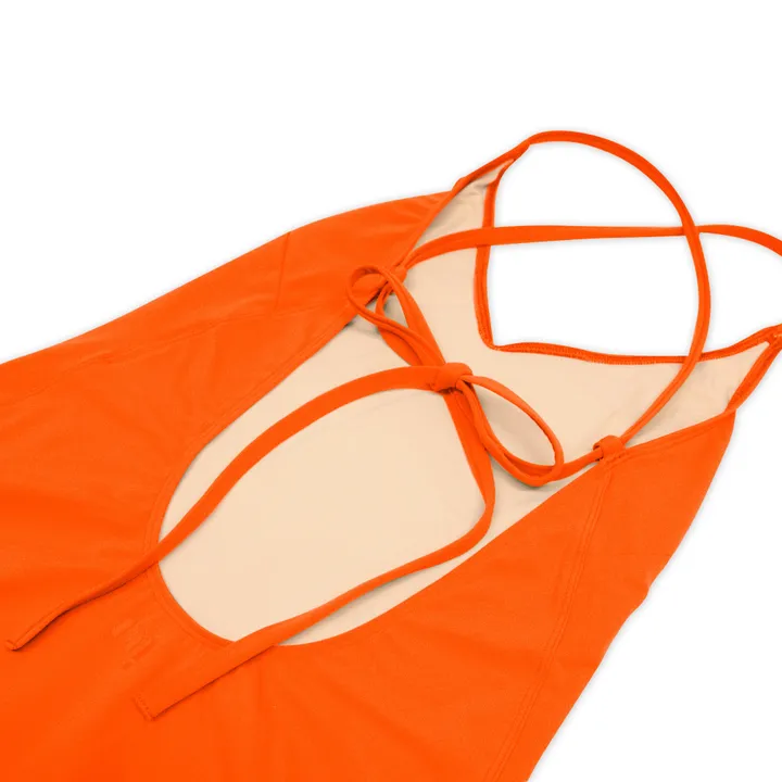 Maillot de Bain Bio Nageur | Orange- Image produit n°3