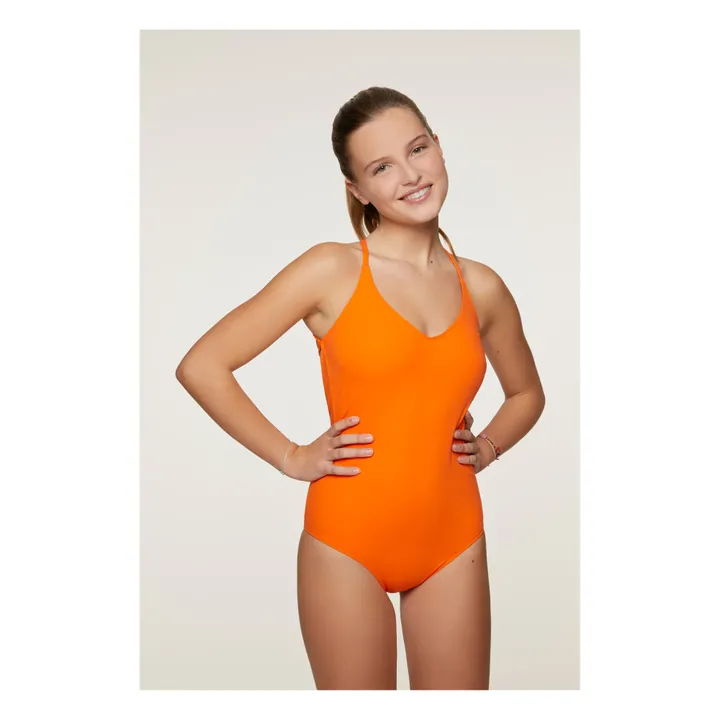 Maillot de Bain Bio Nageur | Orange- Image produit n°1