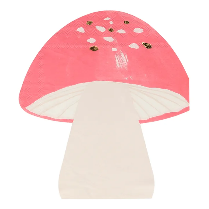 Serviettes en papier Champignon - Set de 16- Image produit n°0