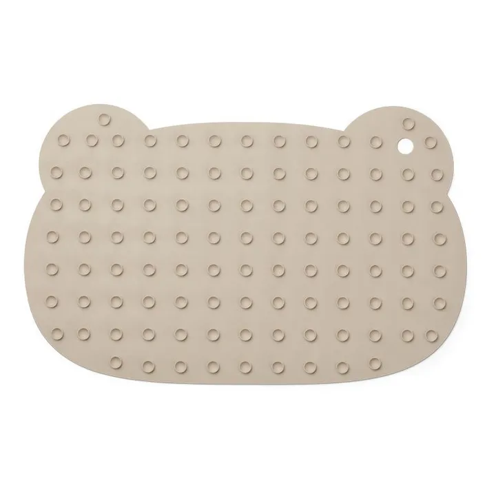 Tapis de bain anti-dérapant Sailor en caoutchouc naturel | Sable- Image produit n°1