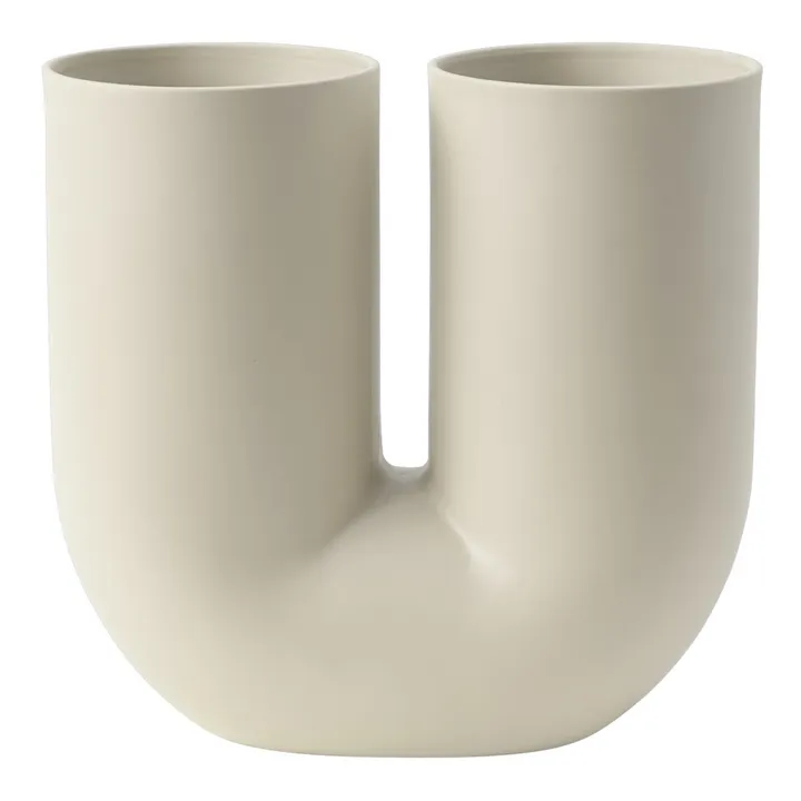 Vase Kink | Sable- Image produit n°0
