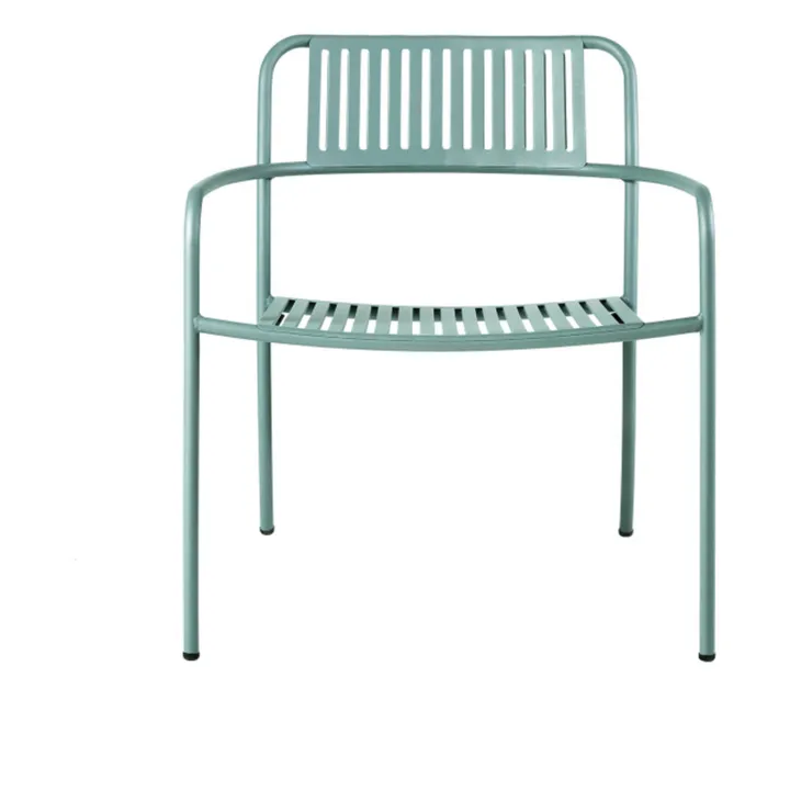 Fauteuil outdoor Patio en inox | Vert Lichen- Image produit n°0