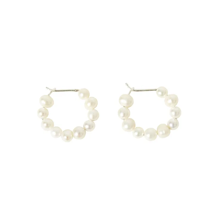 Estelle Earrings | White- Product image n°0