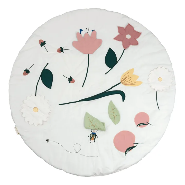 Organic Cotton Floral Play Mat - Product image n°0